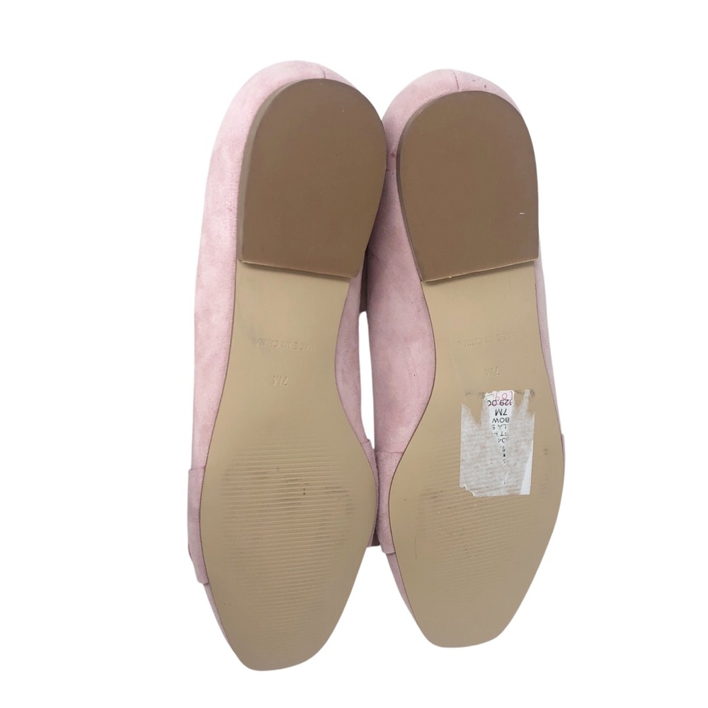 Talbots Stella Bow Loafers Pink Suede‎ - Picture 4 of 5